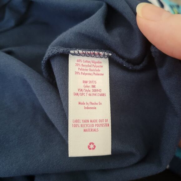 Justice colorblock armstripe tee in ink Size XL - Picture 5 of 9